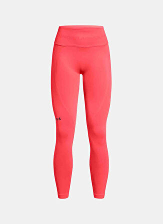 Kırmızı Kadın Lastikli Bel Compression Fit Tayt 1381662-713 UA Vanish Seamless Legg