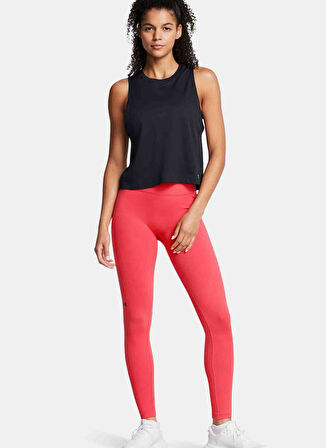 Kırmızı Kadın Lastikli Bel Compression Fit Tayt 1381662-713 UA Vanish Seamless Legg