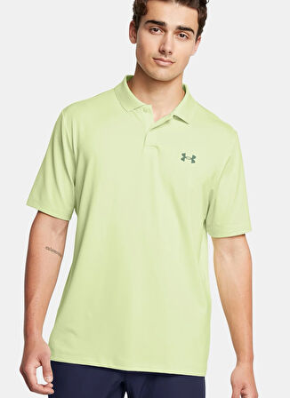 Under Armour Düz Yeşil Erkek Polo T-Shirt 1377374-383 UA Matchplay Polo