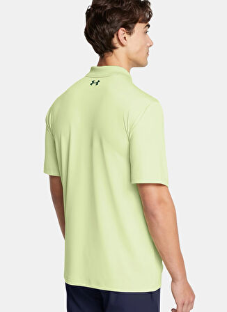 Under Armour Düz Yeşil Erkek Polo T-Shirt 1377374-383 UA Matchplay Polo