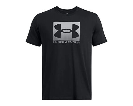 Under Armour Ua M Boxed Sports Updated Ss Erkek Günlük Tişört 1386793-001 Siyah