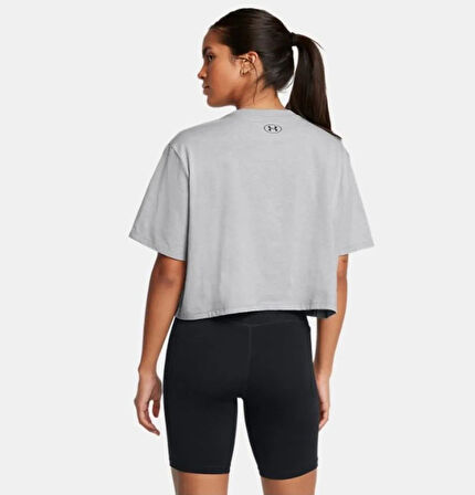 Under Armour W Boxy Crop Branded Ss Kadın Tişört 1386846