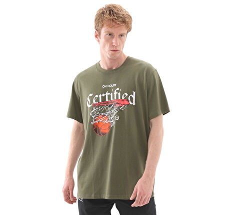 A1387376-390-390 Under Armour Ua M Hw Hoops Certıfıed Ss Erkek T-Shirt Yeşil