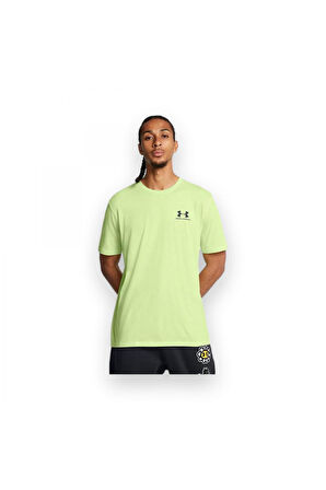 Under Armour 1326799 Sporstyle Left Chest A.Yeşil Erkek T-Shirt