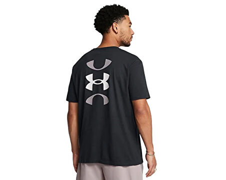 Under Armour Ua Bball Logo Court Erkek Günlük Tişört 1382850-002 Siyah