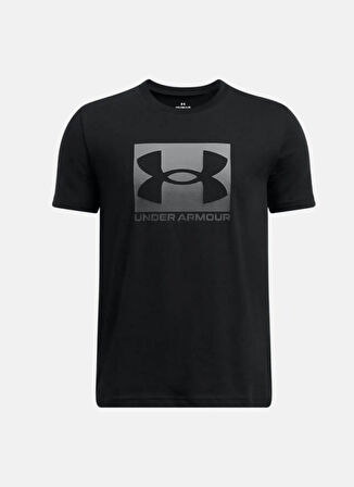 Under Armour Düz Siyah Erkek Çocuk T-Shirt UA B BOXED SPORTS Update SS-1388672