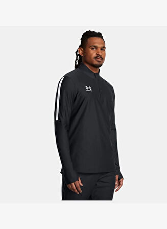 Challenger Pro 1/4 Zip Erkek Siyah Futbol Üstü