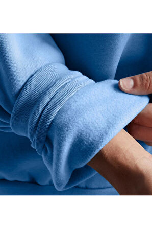 Under Armour 1379475 Essential Flc Os Crew Sweat Açık Mavi Kadın Sweatshirt