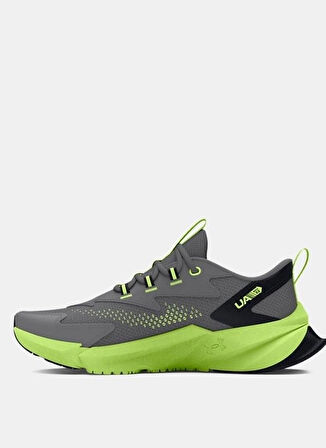 Under Armour Gri - Yeşil Erkek Koşu Ayakkabısı 3027691-100-UA BGS Scramjet 6