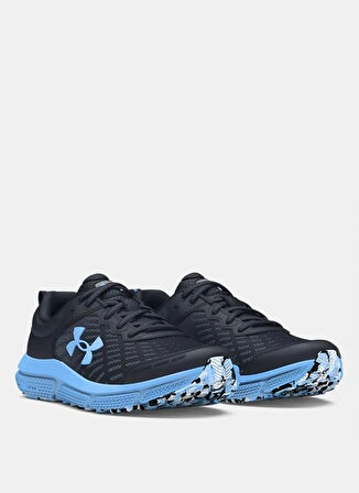 Under Armour Siyah - Mavi Erkek Çocuk Koşu Ayakkabısı 3026182-005-UA BGS Assert 10