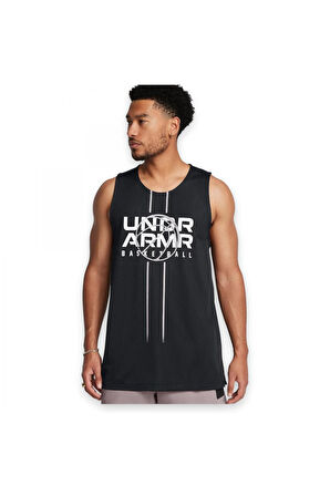 Under Armour Reversible Basketbol Atlet Siyah-Beyaz Erkek Atlet