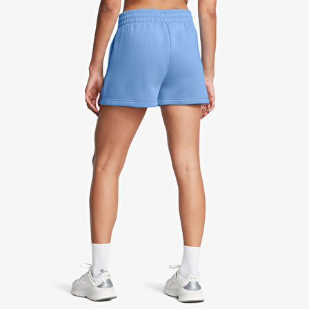 Under Armour Rival Fleece Kadın Mavi Günlük Şort
