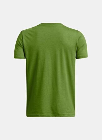 Under Armour Baskılı Haki Erkek T-Shirt 1387103-306-Curry Trend Tee 1