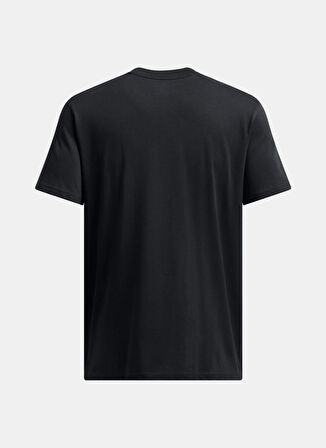 Siyah Erkek Yuvarlak Yaka T-Shirt 1387108-001 Curry Hvyweight Trend T