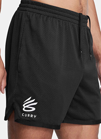 Siyah Erkek Lastikli Bel Normal Kalıp Şort 1387092-001 Curry Splash Short
