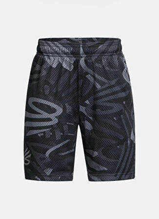 Under Armour Normal Bel Standart Siyah Erkek Şort 1387101-001-Curry Boys Splash Short