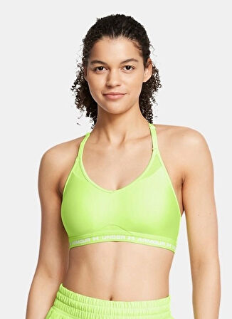 Under Armour Yeşil Sporcu Sütyeni 1386424-304 UA Crossback Low Bra