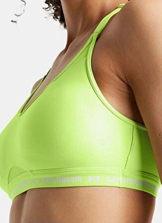 Under Armour Yeşil Sporcu Sütyeni 1386424-304 UA Crossback Low Bra