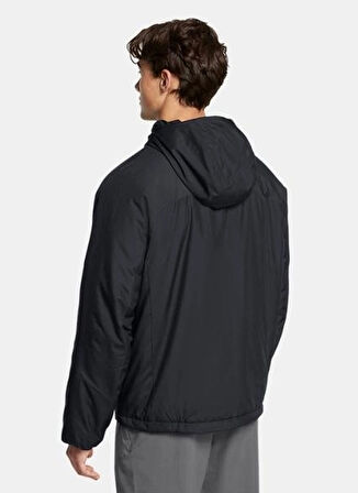 Siyah Erkek Fermuarlı Yaka Normal Kalıp Zip Ceket 1388902-001 UNSTOPPABLE INS JACKET