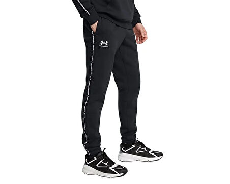 Under Armour Ua Icon Fleece Jgr Erkek Günlük Eşofman Altı 1389358-001 Siyah