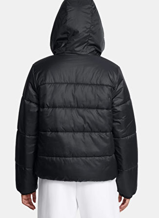 Siyah Kadın Fermuarlı Yaka Normal Kalıp Zip Ceket 1389183-001 LW INSULATE JACKET
