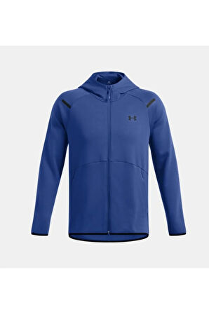 Erkek UA Unstoppable Fleece Tam Fermuarlı HD EU Sweatshirt 1389352-432