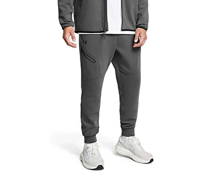 Under Armour Ua Unstoppable Flc Jgr Eu Erkek Günlük Eşofman Altı 1389353-025 Gri