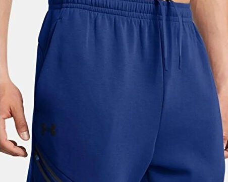 Under Armour Ua Unstoppable Fleece EU Erkek Günlük Eşofman Altı 1389353-432 Lacivert