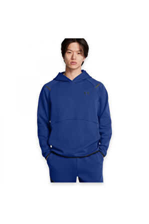 Under Armour Unstoppable Flc Hd Eu Sweat Mavi Erkek Sweatshirt