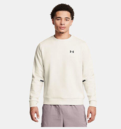 Under Armour UA Unstoppable Flc Crew EU Erkek Sweatshirt