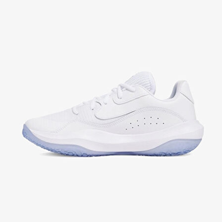 Under Armour Lockdown 7 Low Erkek Beyaz Basketbol Ayakkabısı