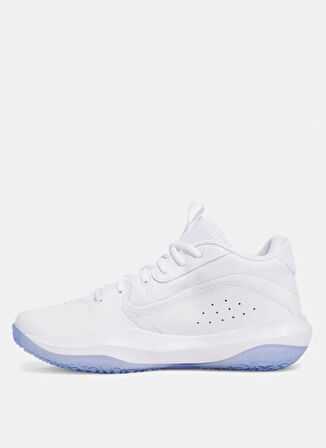 Under Armour 3028512-103 UA Lockdown 7 Beyaz Erkek Basketbol Ayakkabısı