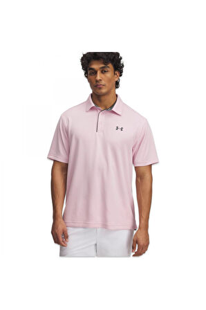 Under Armour 1290140 Tech Polo Pembe Erkek T-Shirt