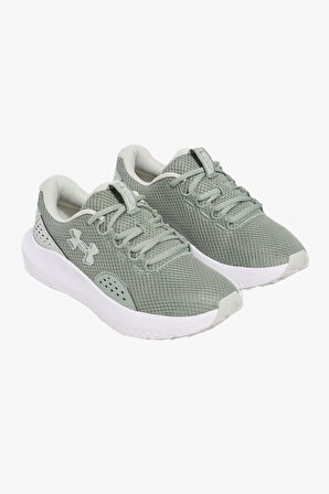 Under Armour Charged Surge 4 Kadın Yeşil Yol Koşu Ayakkabısı 3027007-348