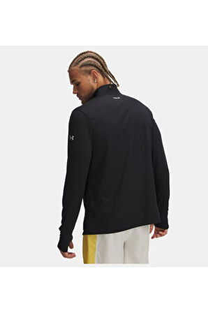 Erkek UA Trail Run Çeyrek Fermuarlı Uzun Kollu T-shirt 1383244-002