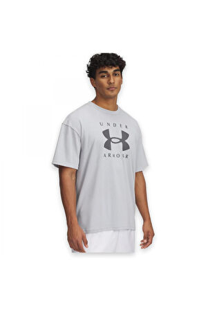 Under Armour 1389146 Ua M Hw Os Branded Ss Gri Erkek T-Shirt
