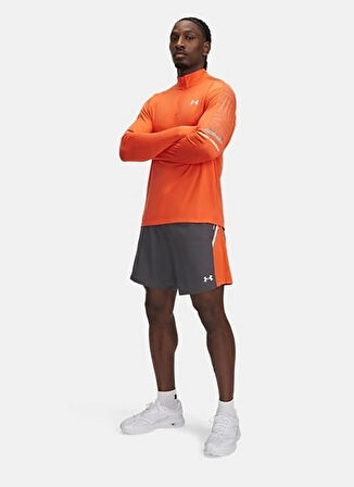 1385978-028 UA Tech Utility Shorts Gri Loose Fit Erkek Şort