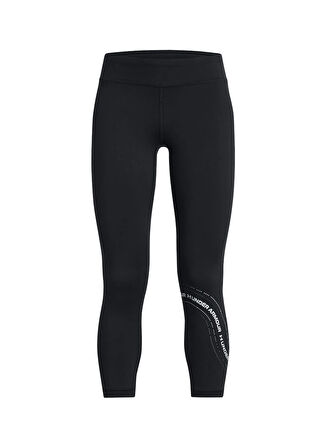 Under Armour Siyah Kız Çocuk Tayt 1390084-001-G Motion Branded Ankle