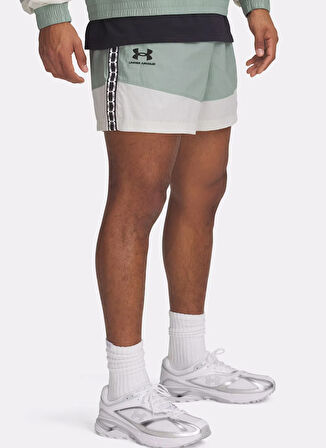 Under Armour 1387924-348 UA M's 96 Terrace Wvn S Yeşil Loose Fit Erkek Şort