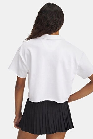 Under Armour Ua Icon Terry Polo Kadın Tişört 1389639-100