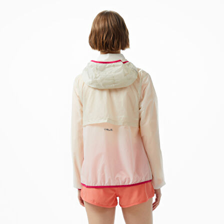 Under Armour Trail Run Kadın Beyaz Koşu Ceketi