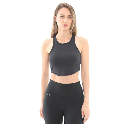 A1389798-001 Under Armour Ua Rival Rib Tank Kadın T-Shirt Siyah