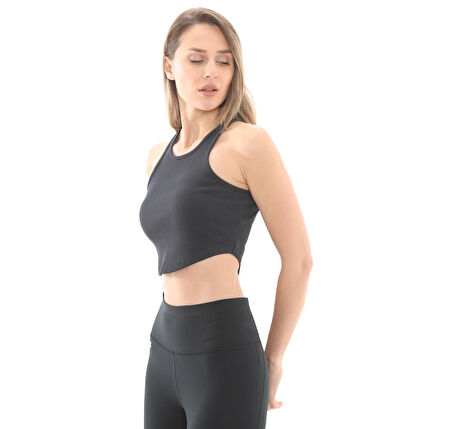 A1389798-001 Under Armour Ua Rival Rib Tank Kadın T-Shirt Siyah