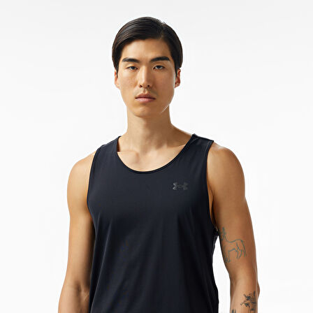 Under Armour Launch Elite Singlet Erkek Siyah Atlet