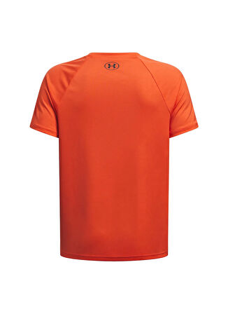 Under Armour Düz Kırmızı Erkek Çocuk T-Shirt 1363283-847-Ua Tech Big Logo Ss