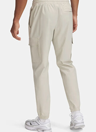 Under Armour 1386558-289-UA Vibe Woven Cargo Pan Kahve Bağlamalı Bel Normal Düz Erkek Eşofman Altı