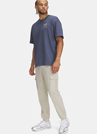 Under Armour 1386558-289-UA Vibe Woven Cargo Pan Kahve Bağlamalı Bel Normal Düz Erkek Eşofman Altı