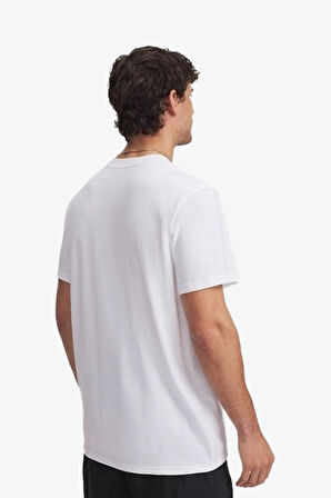 Under Armour Curry Hvyweight Logo Erkek Beyaz T-shirt 1387107-100