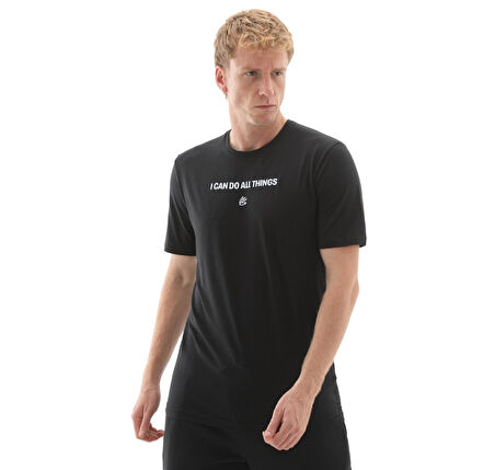 A1390408-001 Under Armour Curry Playable Tee 2 Erkek T-Shirt Siyah