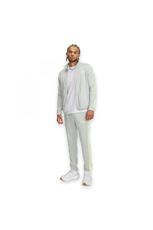 Under Armour Takim 1357139 Ua Knit Track Suit Açık Yeşil Erkek Eşofman Takımı